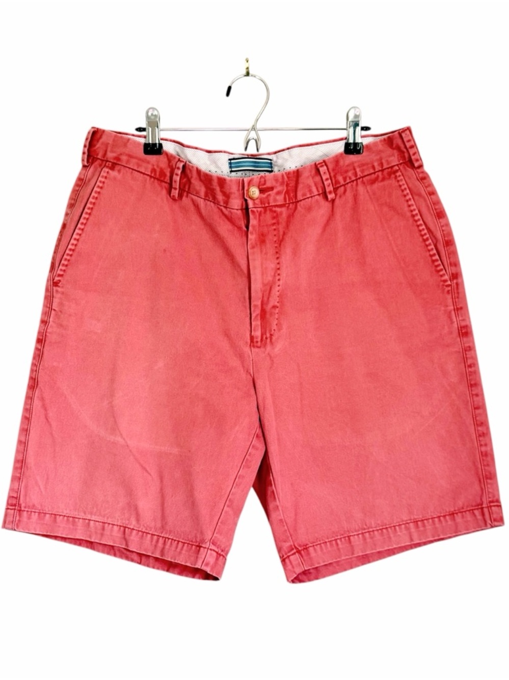 Peter Millar Mens Shorts Size 35 Pink Coral Pima Cotton Country Club Golf Preppy